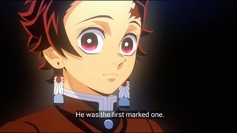 Tanjiro is first marked (not hashira) | demon slayer | season 4 episode 1 | ENG SUB