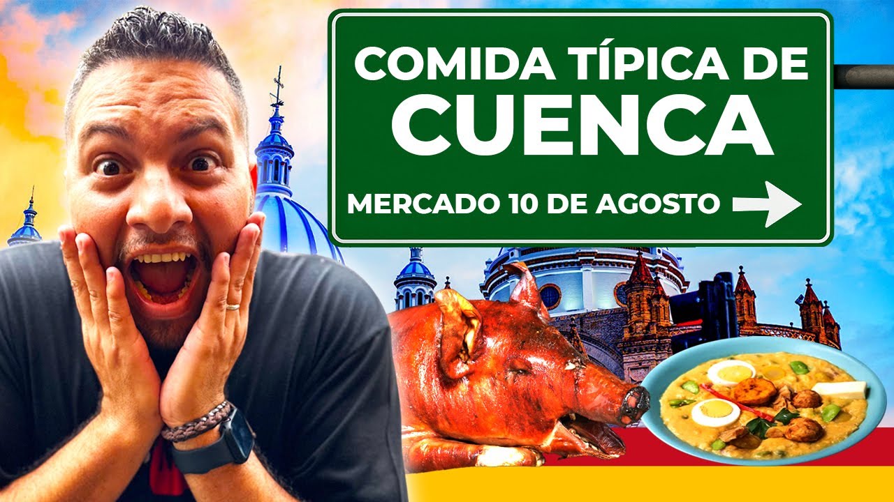 ¿Te ATREVERÍAS a Comer en este Mercado TRADICIONAL de Cuenca?