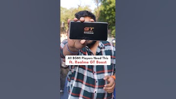 All BGMI Players Need This ft. Realme GT Boost #shorts