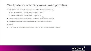 Exploitation 4011, Windows Kernel Exploitation: Race + UAF in KTM 13 2 Arbitrary Read Primitive