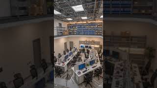 From Ruins to a Giant Computer Hall! 😱 Incredible Building Transformation