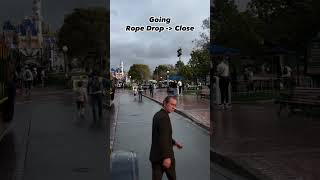 Rope Drop Tips - Disneyland