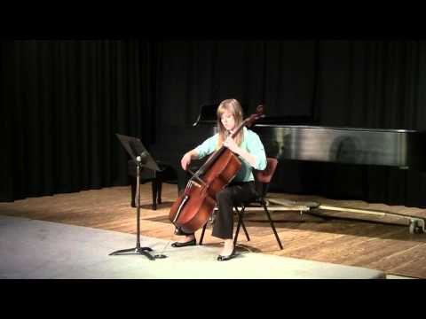 Brittany Brown "Gigue" from Cello Suite @ TMC