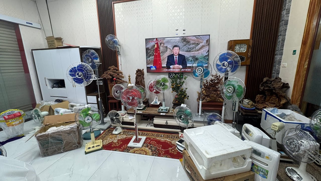 Quạt VIP giá ưu đãi tri ân các bác bày Tết lh 0983634883