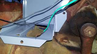 Ford 8N Getting A New Battery Tray And Cables.