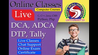 Join Online Computer Classes and get Certificate DCA, ADCA, Tally, DTP softskillinfotech screenshot 3