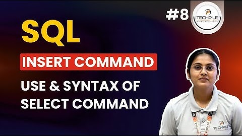 INSERT Command in SQL Explained | How to Insert Data into Tables | SQL Tutorial for Beginners