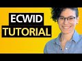 Free Online Store With Ecwid eCommerce Full Webinar: Review + Tutorial + Setup + Facebook Shop