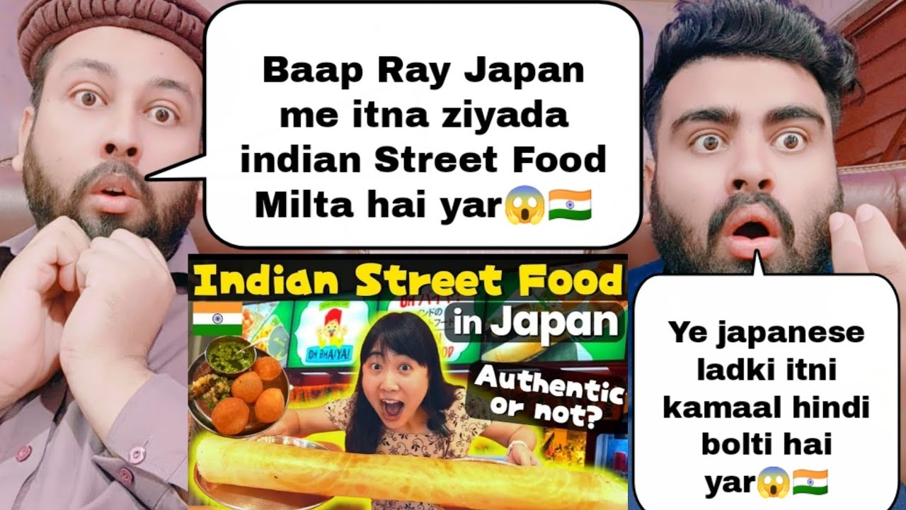 Japanese YouTuber try Indian street Food in Japan Mayo Japan