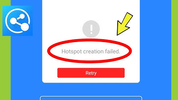 inshare Hotspot Creation Failed Problem Solved