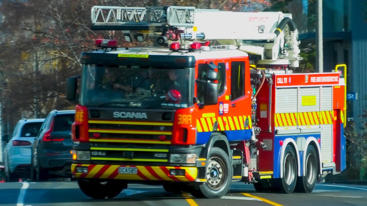 Fire Alarm, Crash & Helicopter Landing (Christchurch Day Out - Episode 1)