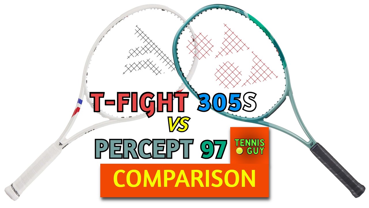 🎾 Tecnifibre T-Fight 305s (2025) vs. Yonex Percept 97 (2023