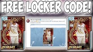DIAMOND TRACY MCGRADY LOCKER CODE?! WORTH LOTS OF MT! | NBA 2K19 |