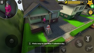 Scary Teacher 3D ( Mod menu) - troll miss T every day , gameplay android/ ios