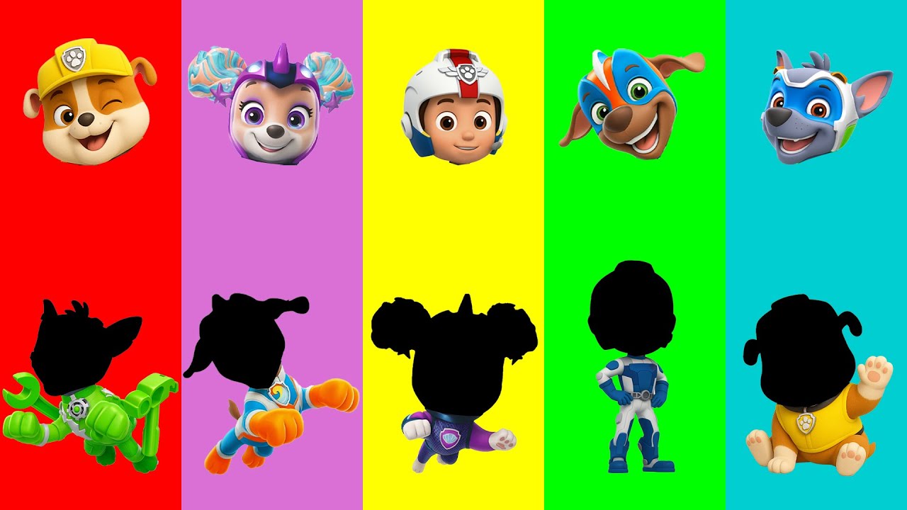 Wrong eyes👀 PAW Patrol NEW EPISODES Compilation/ Rubble & Rocky - DAME TU COSITA Puzzle Wrong Heads