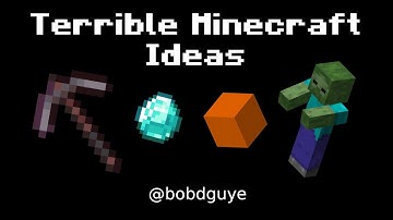 Absolutely TERRIBLE Minecraft Ideas | Datapack 1.16.4 | Bob D