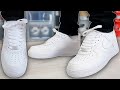 How to style nike air force 1s avoid heel slippage