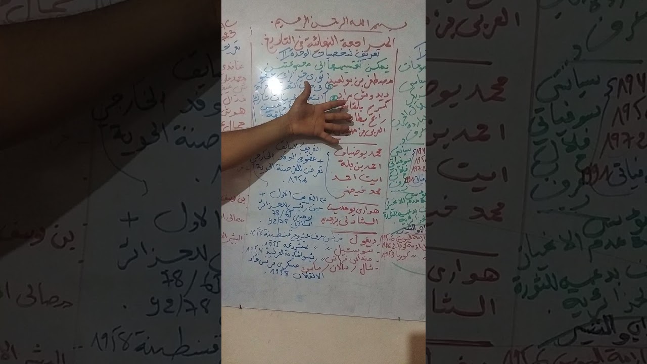 المراجعة النهائية في التاريخ باك الحلقة الاولى