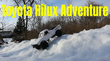 Rc Scale Winter Trail Run ( Wpl C24-1 Hilux )