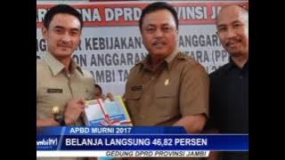 RENCANA APBD PROVINSI JAMBI 2017 RP 3,9 TRILIUN