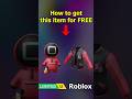 Nhận ugc miễn phí mới "Squid Game Pink Guard Backpack" - "Netflix Nextworld" #roblox #freeugc #ugc