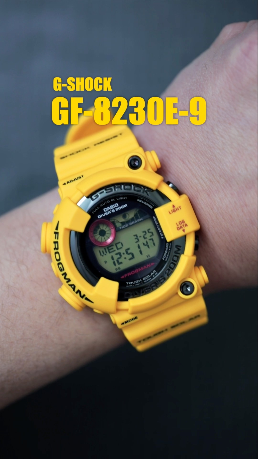 Lightning Yellow, the perfect way to conclude G-SHOCK's 30th