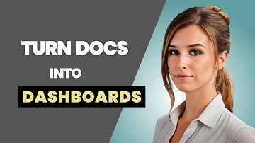 Turn Any PDF Into an Interactive Dashboard in Minutes!