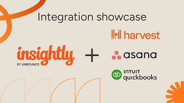 Demo of Insightly CRM Integrations with Harvest, Asana, and QuickBooks Online