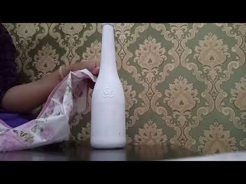Video: Cara Menghias Botol Sampanye Dengan Decoupage