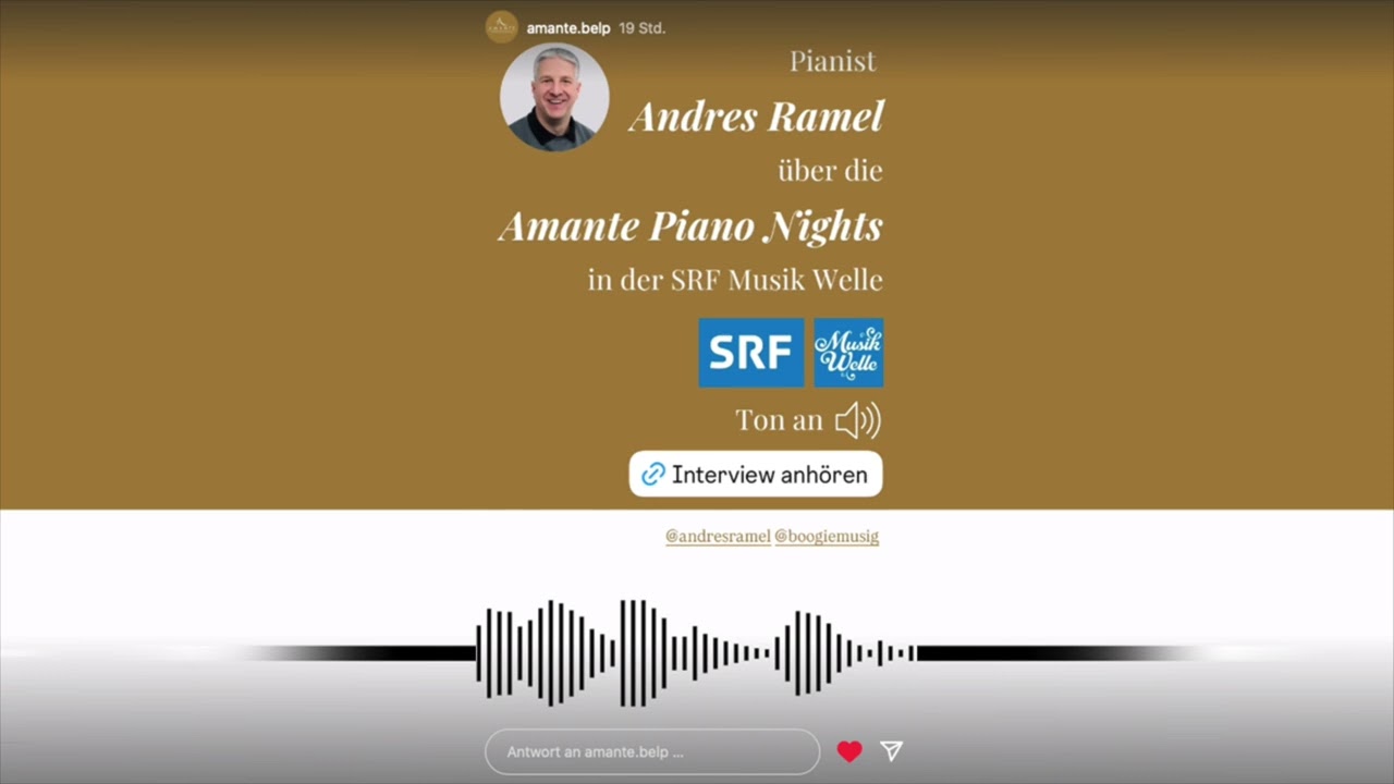 Interview Radio SRF Musikwelle