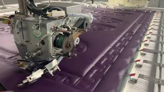 2 meters more leather stitching area automactic sewing machine for upholstery leather furniture.