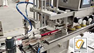 MTW   Automatic aluminum cap picking & capping machine