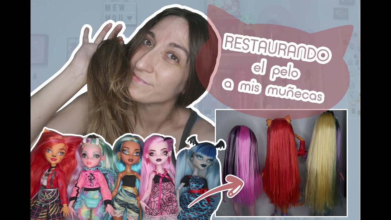 TRUCAZO de Boil Wash: El secreto para restaurar el cabello de tu muñeca ✨ | Tratamiento de alisado