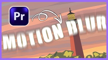 How to Create Motion Blur Text Animation in Premiere Pro