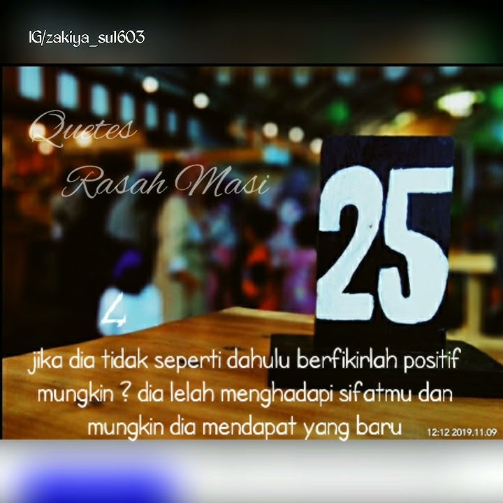 Hilang semua janji...     story WA 30 detik