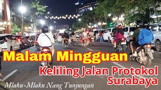 Keliling Kota Surabaya Malam Hari, Lewat Jalan Tunjungan