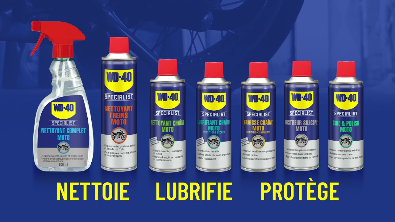 Comment graisser ma chaîne de moto ? - WD-40 FRANCE