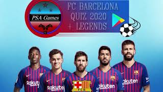 Fc barcelona quiz 2020 + legends -