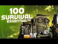 100 essential survival gear  gadgets you must have