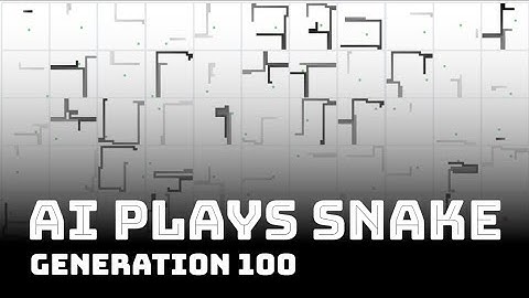 AI Plays Snake: Generation 100