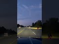 Drive at night on I-75S London KY
