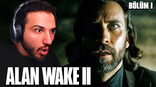 Oynadığım EN GÜZEL Oyun | ALAN WAKE 2 (Korku & Gerilim)  Bölüm 1