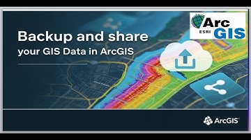 Back-up en deel uw GIS-gegevens in ArcGIS: gegevensbeveiliging en samenwerking