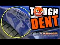 Tough Paintlesss Dent Repair Tutorial | PDR Training BMW Z4