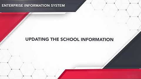 Enterprise Information System (EIS) Video 2