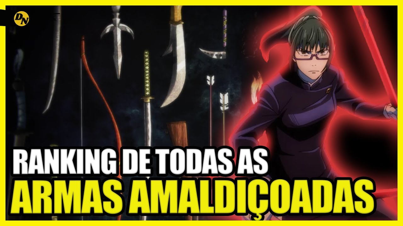 As 5 principais armas amaldiçoadas do anime – Anime tudo online