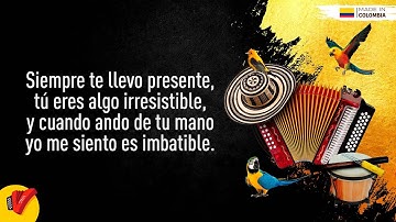 Imbatible, Peter Manjarrés & Sergio Luis Rodríguez, Video Letra - Sentir Vallenato