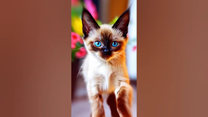 Video 7997981: cat kitten meow siamese, cutest siamese kitten