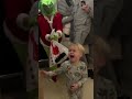 The children’s reaction to seeing Mr.Grinch. #baby #mrgrinch #grinch #kid #kids #kidsoftiktok