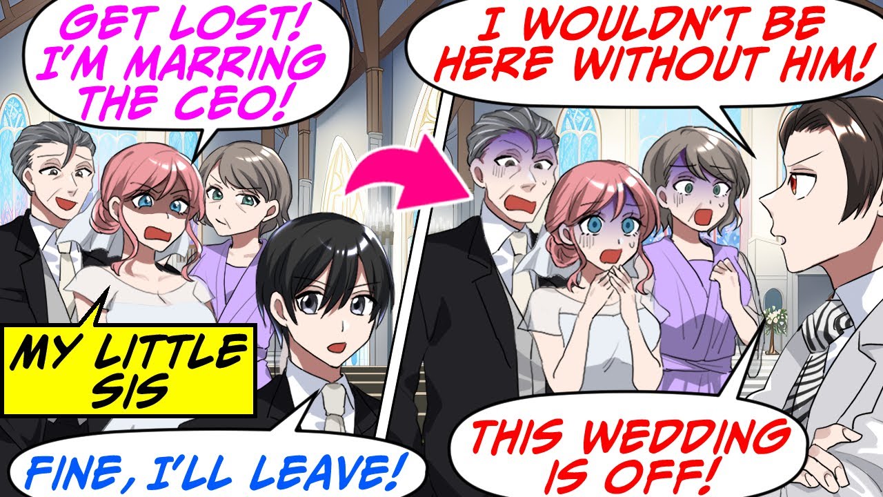 На свадьбе моей младшей сестры мне не нашлось места! Но жених… [RomCom Manga Dub]